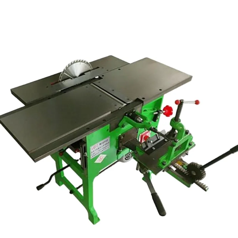 

Mortise And Tenon, Sawing, Thickness And Planer Benchtop Multifunction Wood Jointer Planer Machine/Combined