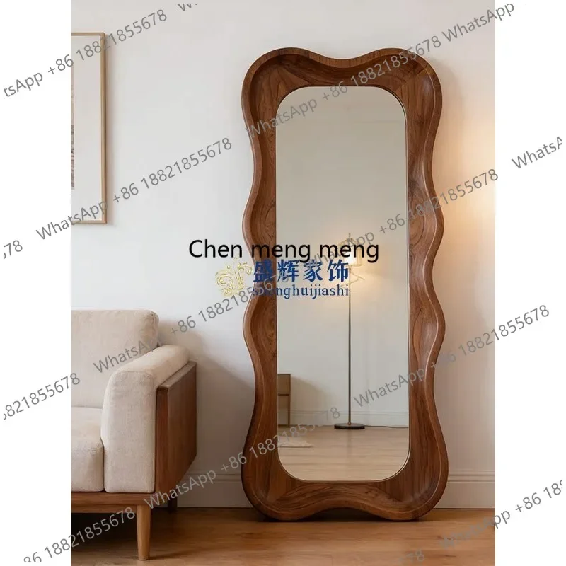 R French retro full-length mirror medieval style entrance hall landing home living room dressing fitting mirror