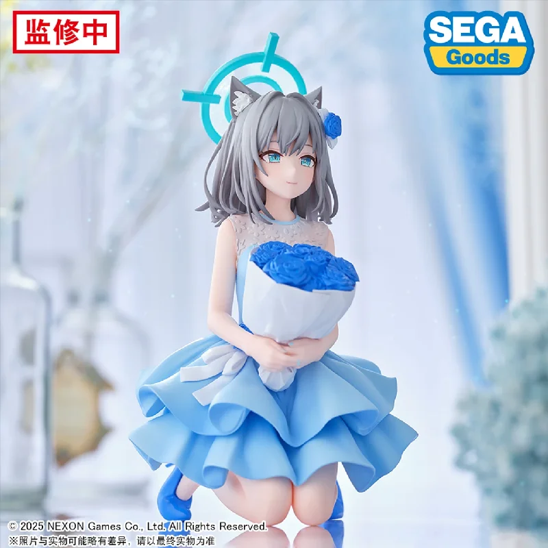 

SEGA YumeMirize Blue Archive Game Sunaookami Shiroko Action Figurines Anime Model Collection Decoration Toys
