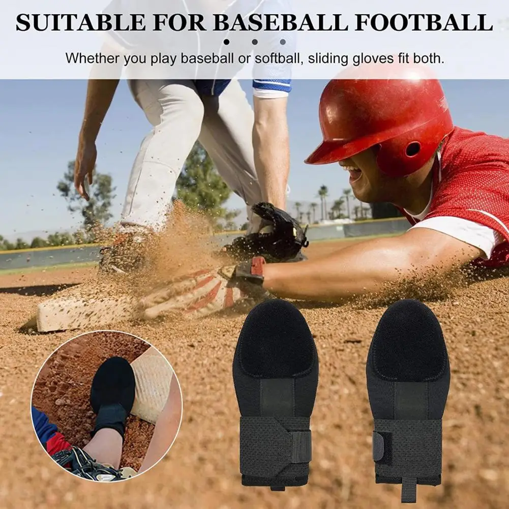 1 Pc Baseball Sliding Mitt Hand Protection Softball Base Protective Glove Teens Adults Baseball Player Protective Gear Sports