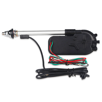 Car AM FM Transmitter Aerials Electric Antenna Automatic Telescopic Exterior Vehicle Accessories For Car Radio Audio Universal