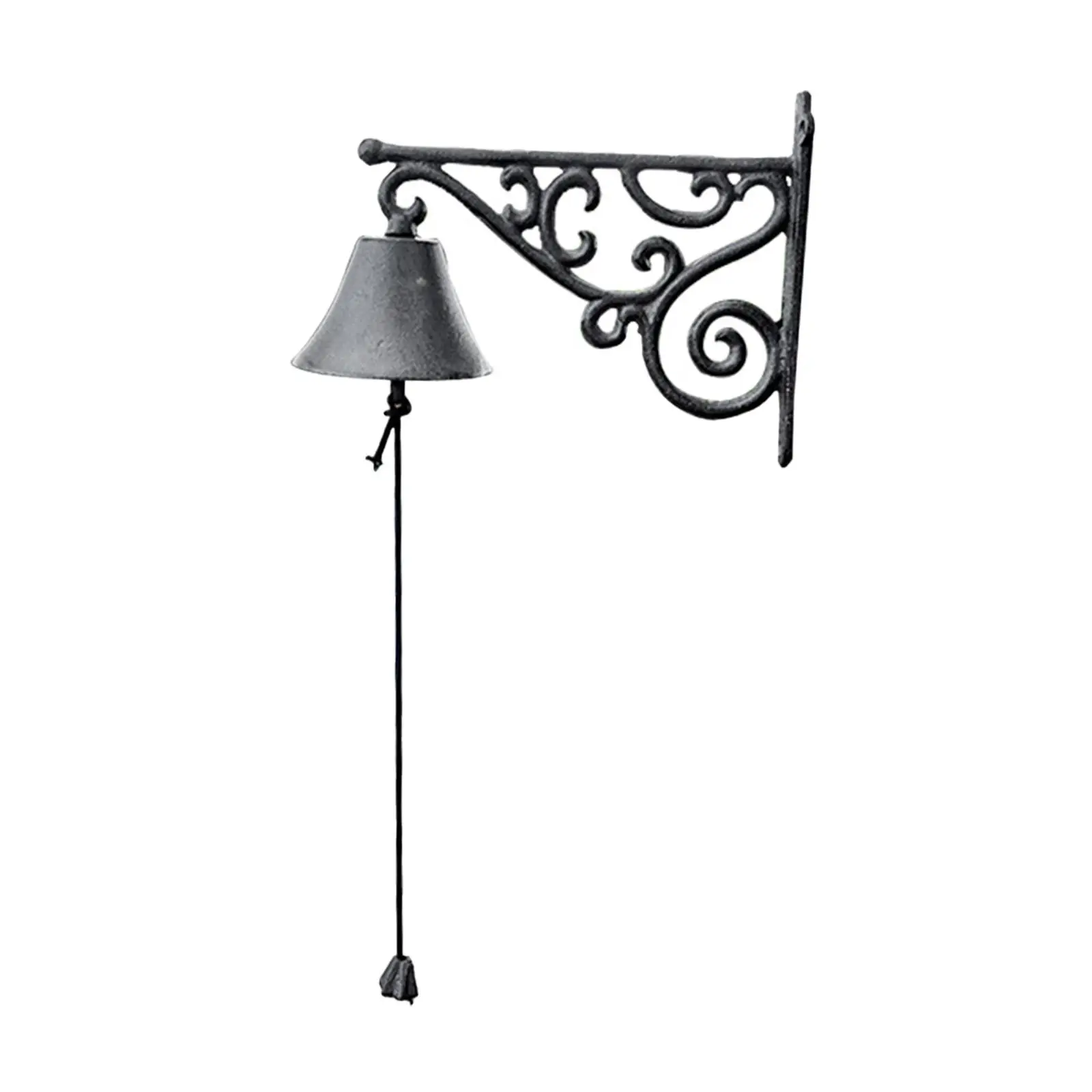 Wall Dinner Bell Outside Hanging Decor Heavy Duty Bell for House