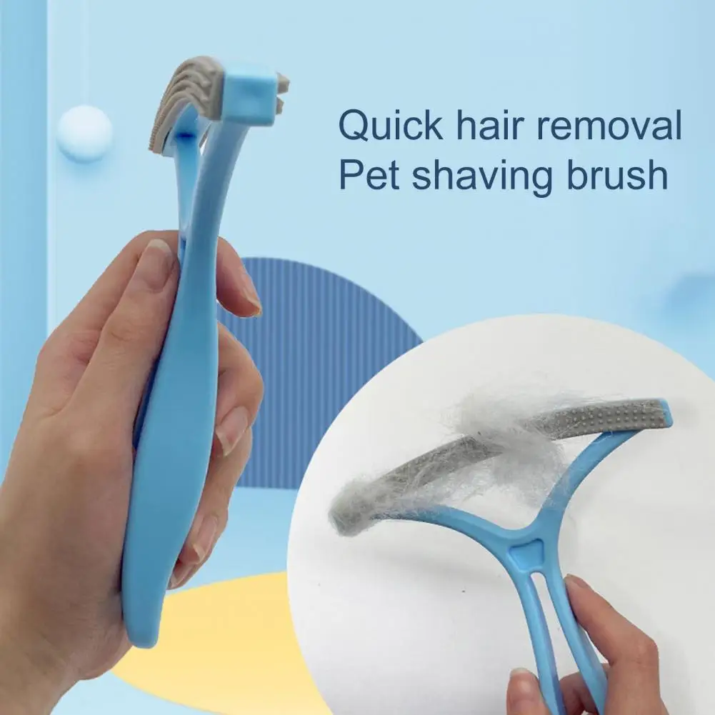 Double-Sided Pet Hair Removal, Lint Remover, Head Wool, Coat, Cat, Remove, Manual, Comb, Home Supplies