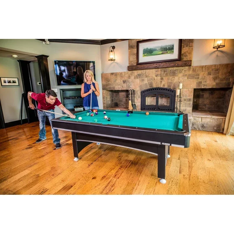 Sports Phoenix 7’ Billiard Table with Table Tennis Conversion Top for a Game of Pool or an Action-Packed Table Tennis Ga