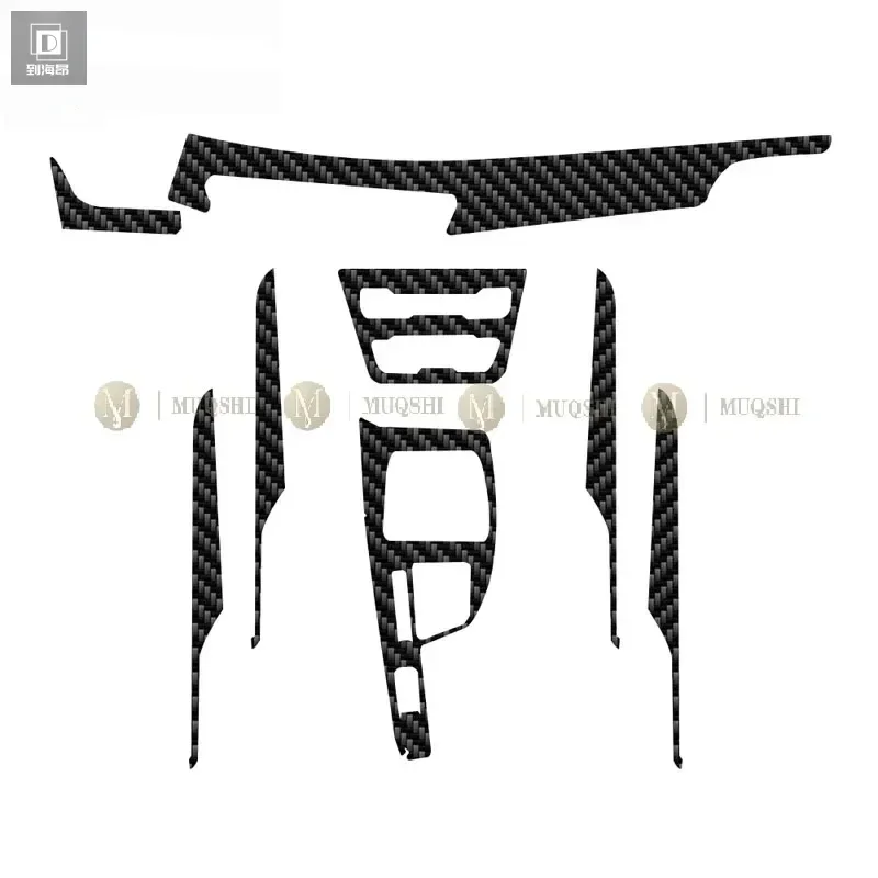 

Для BMW F39 F48 X1 X2 2016-2022 салон автомобиля ПЭТ 5D пленка из углеродного волокна центральная консоль устойчивая к царапинам аксессуары наклейка PPF