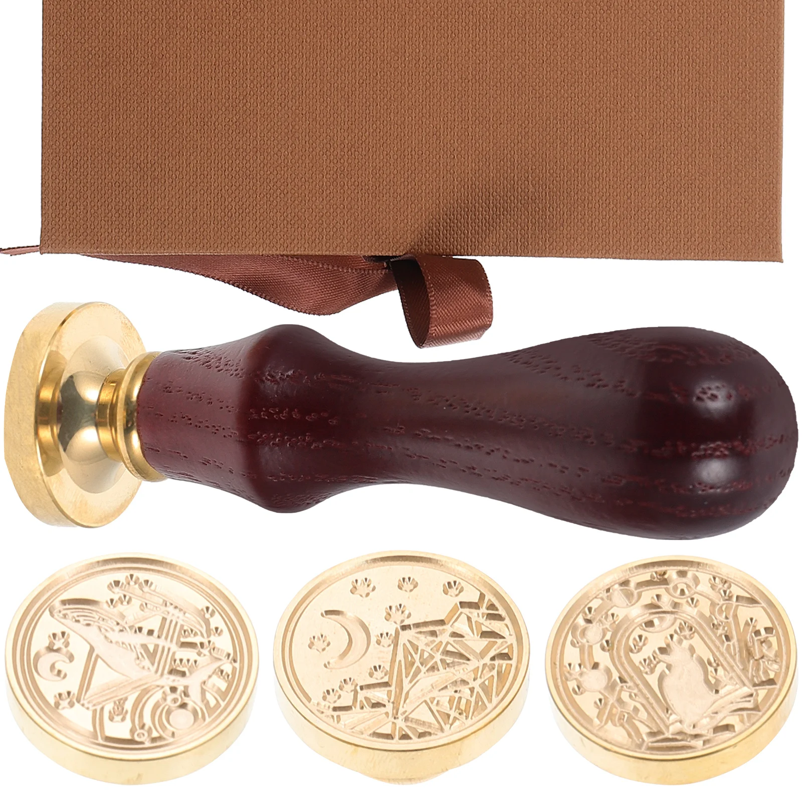 

Wax Seal Stamp Kit Lovely Pattern Retro Style DIY Decoration Beads Sealing Wax Crafts Gifts Stationery Invitations Premium