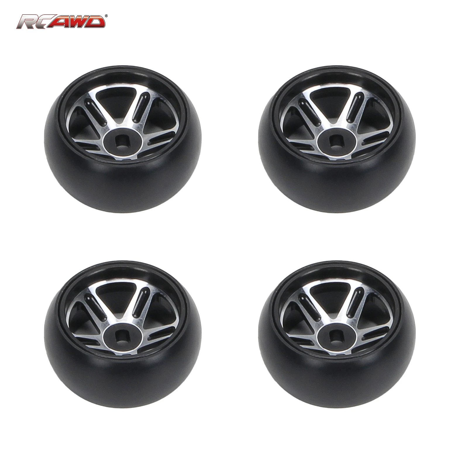 4x alloy RC rim wheel classic drift tire 25*11mm for 1/28 Wltoys K969 K989 P929 drift rally kyosho mini