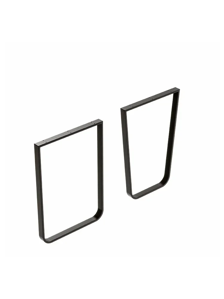 

Arc trapezoidal bar foot single-sided table leg support desk desk table foot stainless steel support frame Hot sales