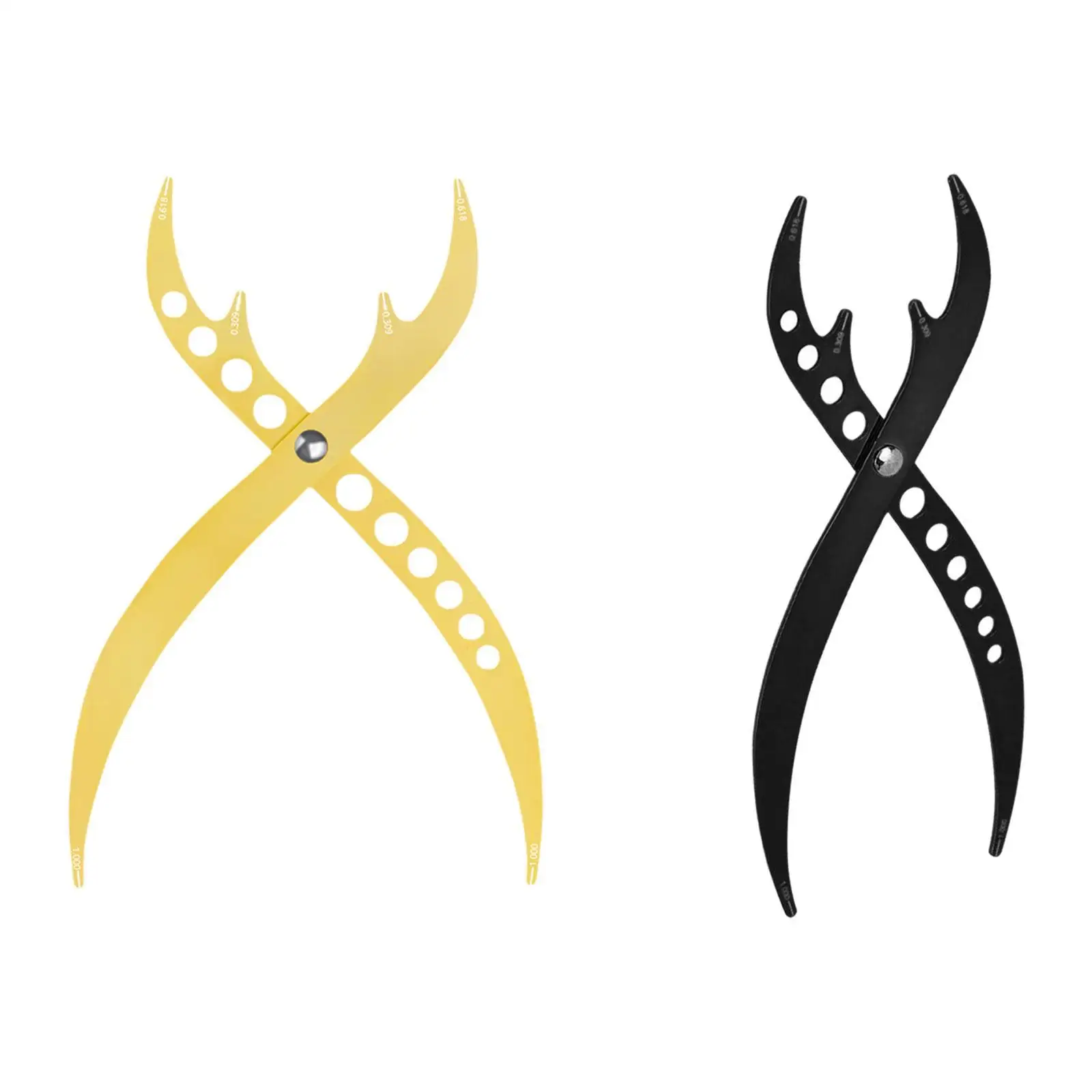 مسطرة الحواجب مسطرة قياس الحواجب، نسبة سهلة الاستخدام لتوفير الوقت للحواجب #2