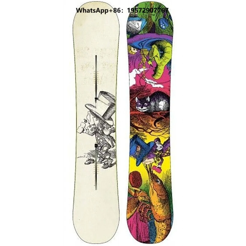 Customized Factory Poplar Fiber Wood Core Snowboard for Adults and Kids