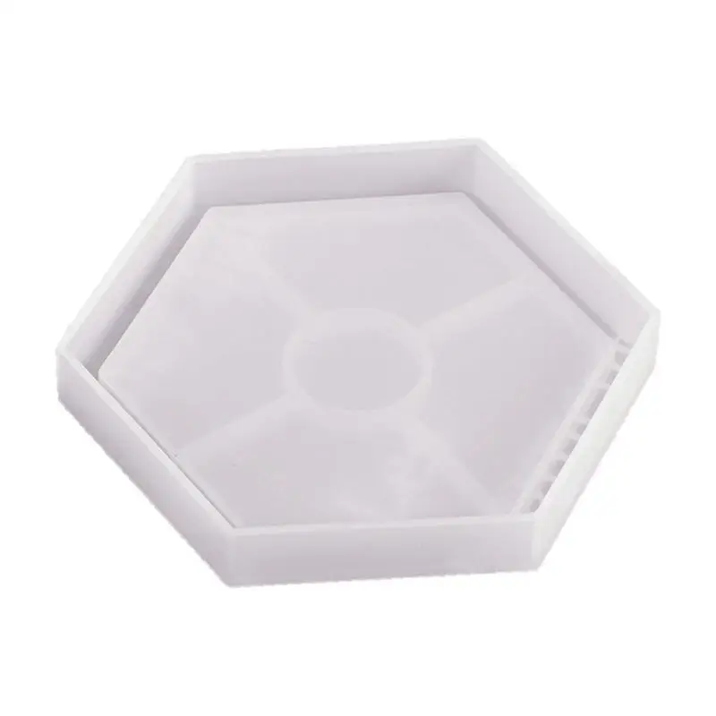 A52E Silicone Mould Epoxy Resin Mold Round Square Hexagon Resin Mold