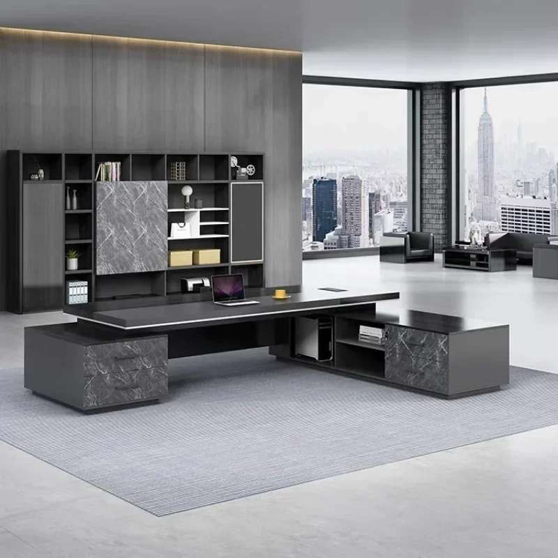 Organizer Office Desk Reading Office Tables Executive Study Table Computer Bedroom Workstation Nordic Tavolino Unique Furniture