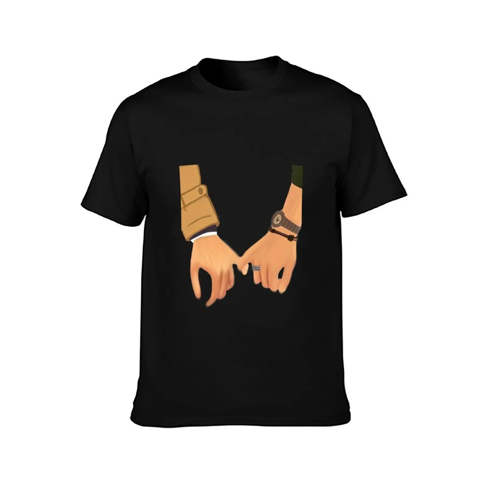 Destiel Pinkies T-Shirt Comfortable Work Wear Tee