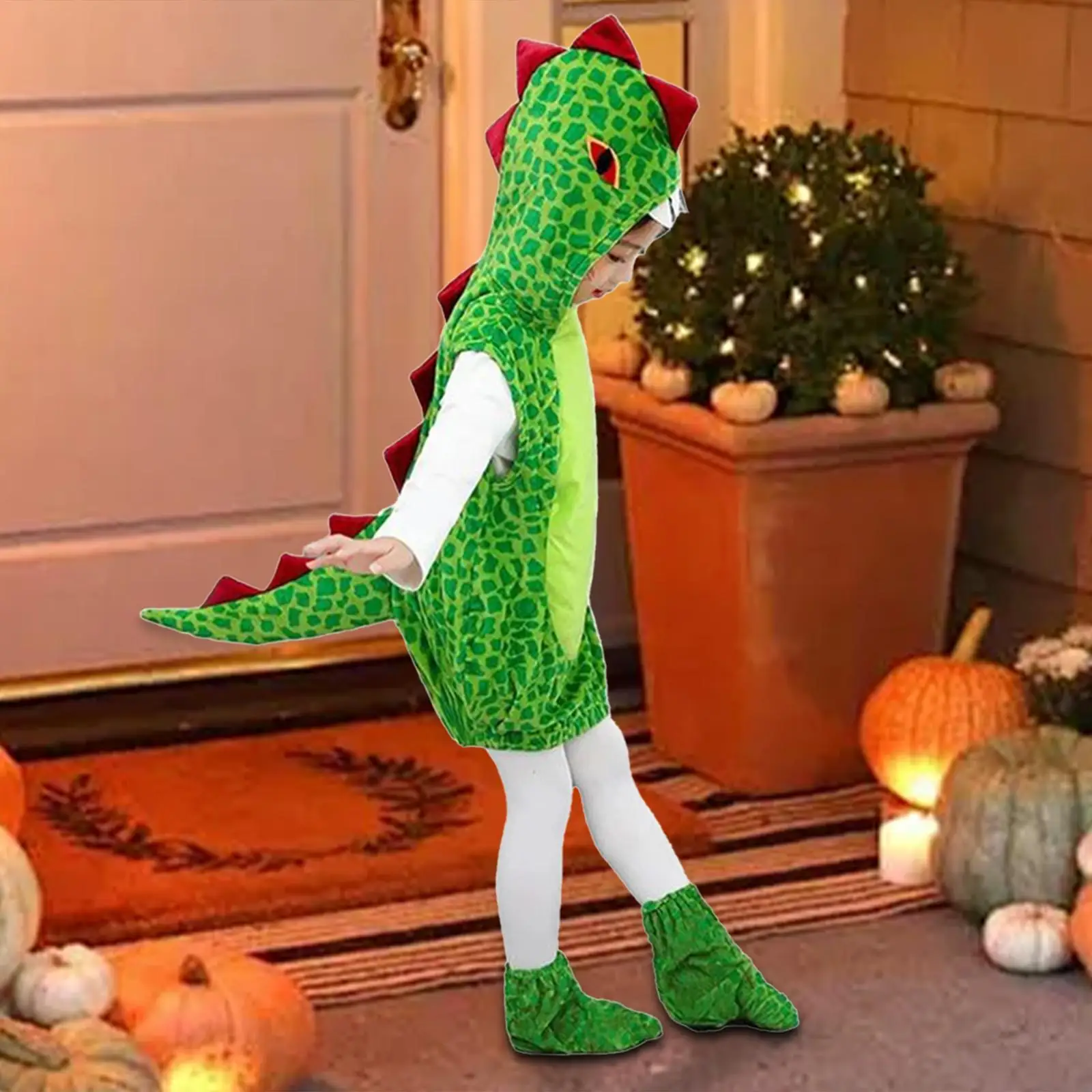 Costume da dinosauro per bambini, costume da dinosauro per Halloween per spettacoli teatrali