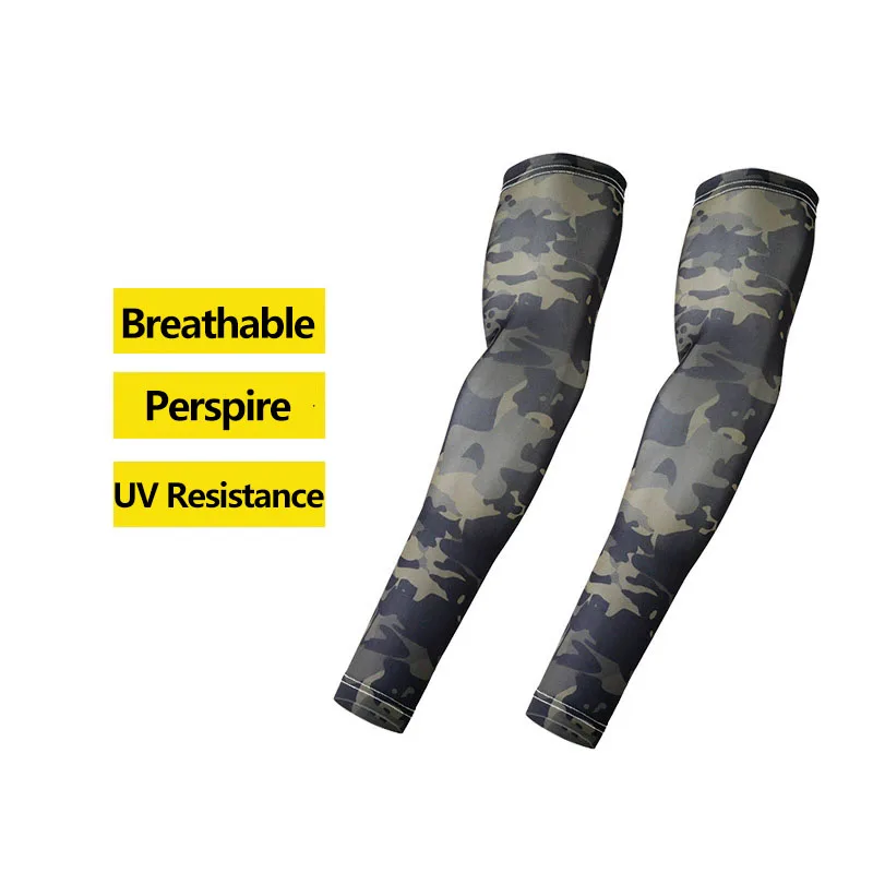 Ensemble foulard et manches en soie glacée pour protection solaire, pour activités de plein air, foulard multifonctionnel, Protection des bras pour la pêche, la randonnée, le cyclisme