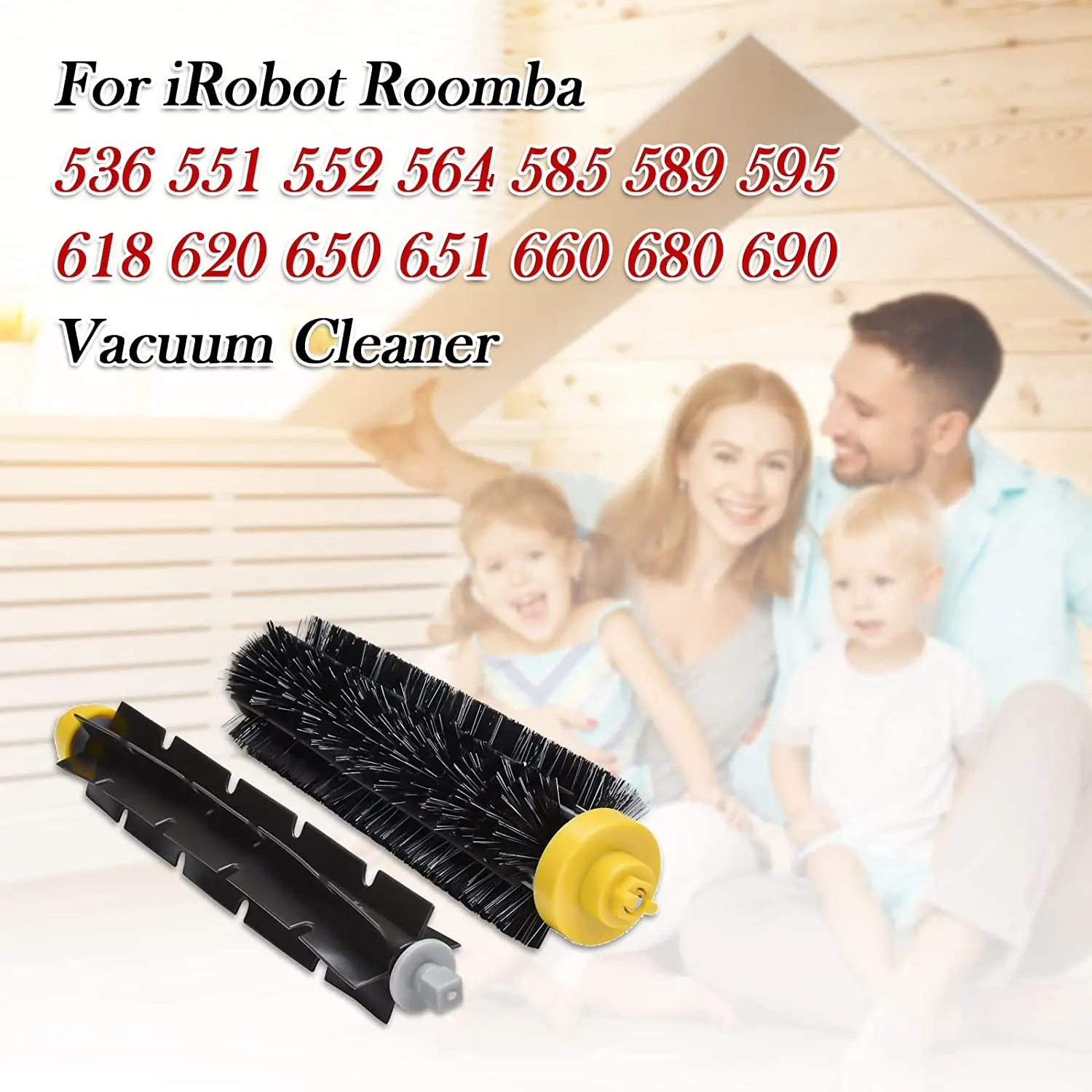 Bristle & Flexible iRobot Roomba 600 700 시리즈 690 670 660 651 650 630 614 595 585 564 552 760 770 780 진공 청소기
