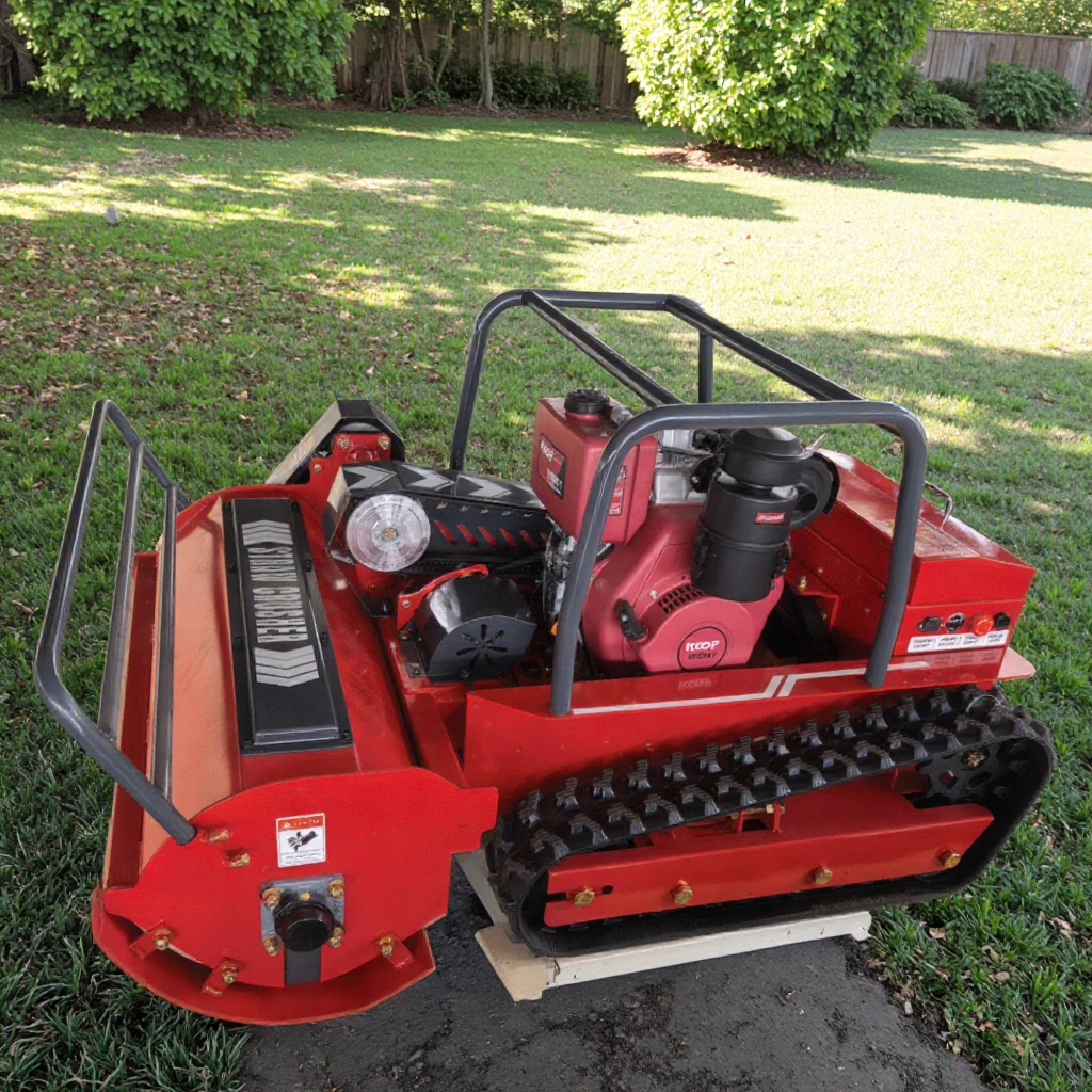 

Factory Price 15HP Remote Control Lawn Mower with CE/EPA Cutting Width 1200mm