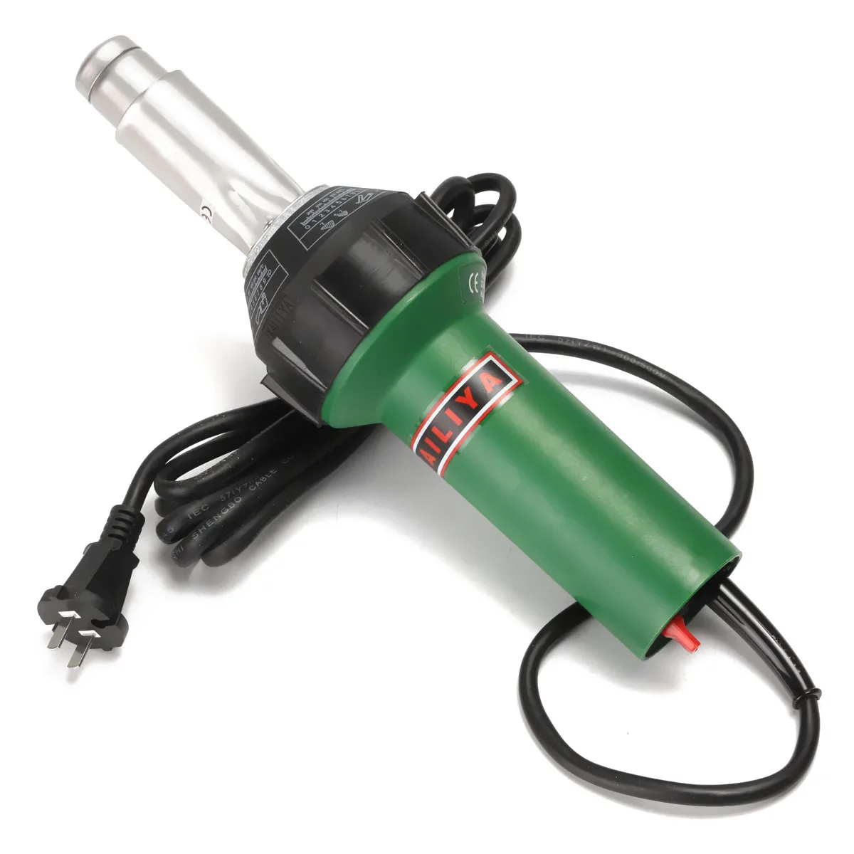 1600W Electronic Hot Air ปืนพลาสติกไฟฉายเชื่อมเครื่องเชื่อมความร้อนร้อนชุดเครื่องมือ + หัวฉีดเชื่อมเครื่อง220V