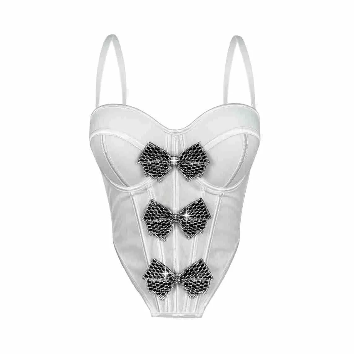 

Женский корсет для взрослых со стразами и бантом в виде рыбьей кости, сексуальный корсет без бретелек для ремонта талии, жилет, верхняя одежда, топ, сексуальное женское белье