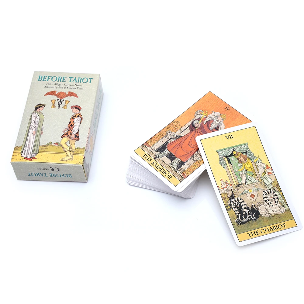 التارو من حوريات البحر قبل بطاقات التارو 78 قطعة بطاقات رايدر وايت نظام أوراكل بطاقات سطح السفينة العرافة مجلس لعبة التارو سطح السفينة هدية