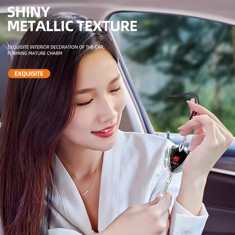 المعلقات مرآة الرؤية الخلفية للسيارات اكسسوارات الديكور الداخلي للسيارة لشركة فيات بونتو 500 برافو كروما تيبو باندا أونو أبارث 124