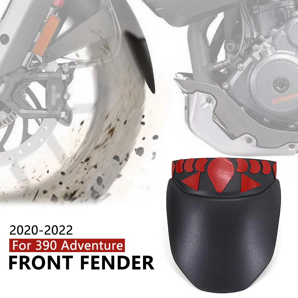 

Motorcycle Front Mudguard Extender Front wheel fender splash guard cover Accessories For 390 ADVENTURE Adventure ADV 2020 - 2022