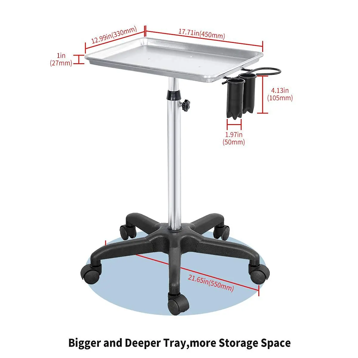 New hair tray, beauty barber shop storage and storage tool cart