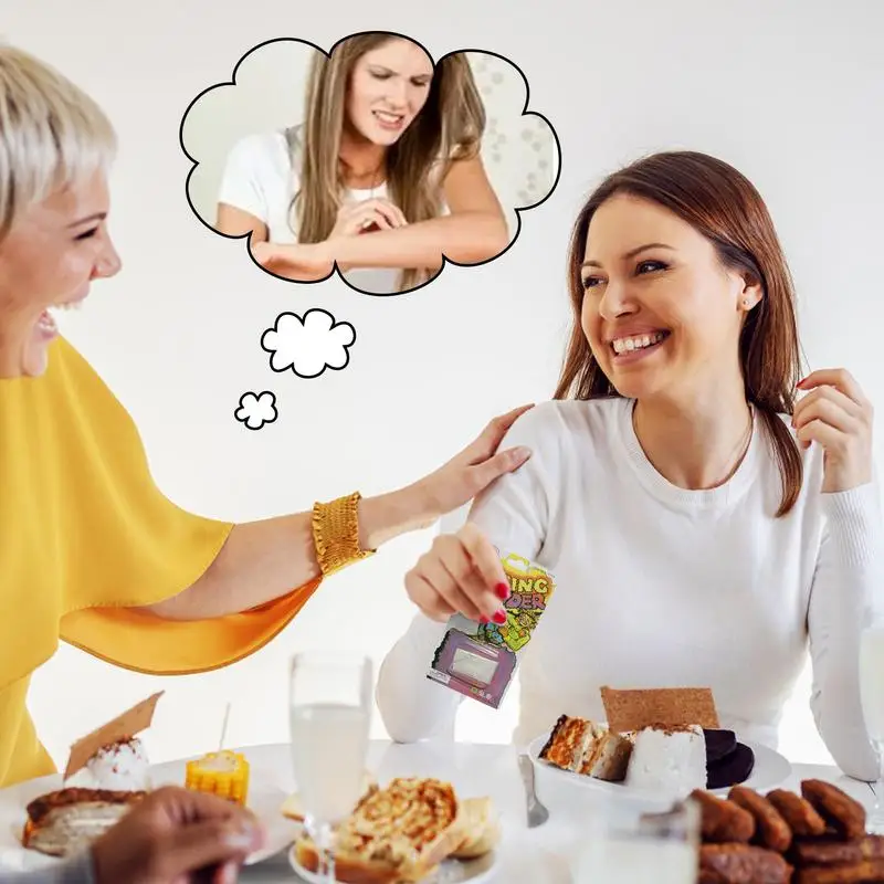 10 قطع من عبوات مسحوق الحكة للحكة، دعامة خدعة الهالوين، مسحوق الحكة، مستلزمات حفلات الهالوين #3