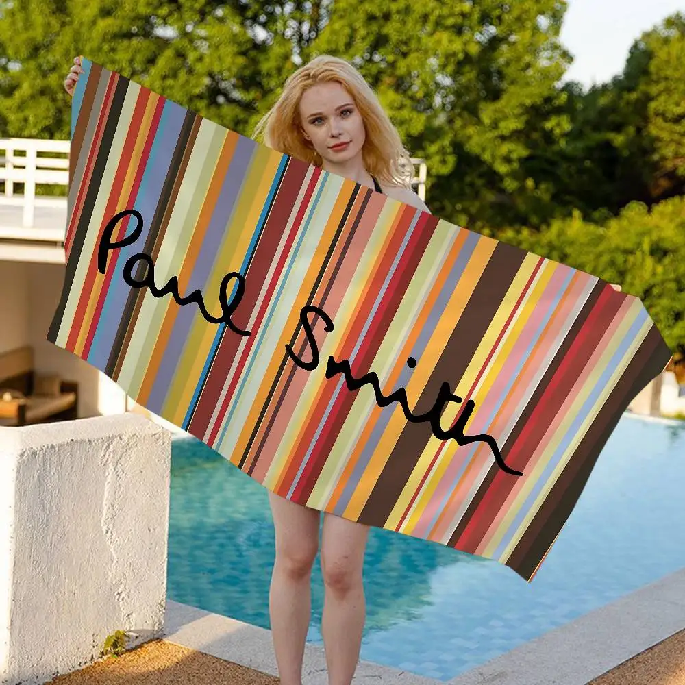 

S_Smiths Fashion P_Paul Microfiber Beach Towel Absorbent Quick Dry Soft Yoga Swimming Resort Mountain Climbing Towel