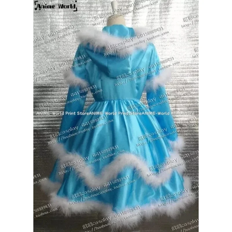 

New《Custom Size》Frostfire Annie Blue Dress Halloween Cosplay Costume Halloween Costume BHHGSDH2025