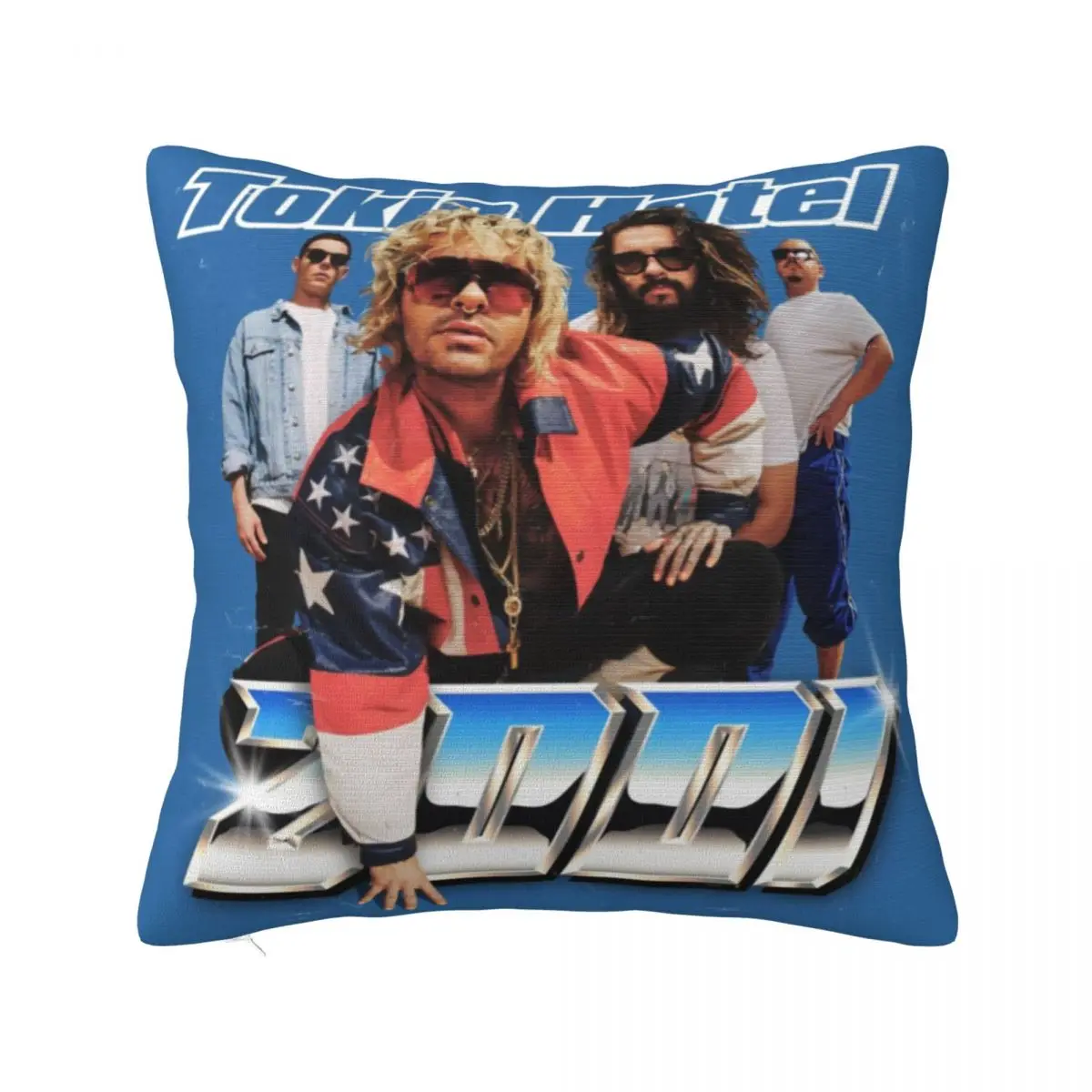 Tokio Hotel German Rock Square Pillowcases Polyester Bed Car BillKaulitz Cushion Cover Creative Decor Pillow Cover 45*45