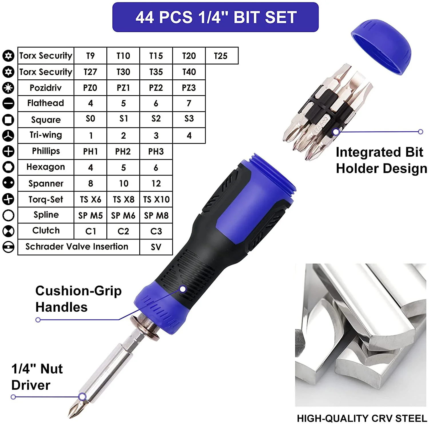 190PCS Screwdrivers Set Cell Phone Computer Dust Removal Precision Repair Tools Multi-tool Hand Tools Complete Professional Kit