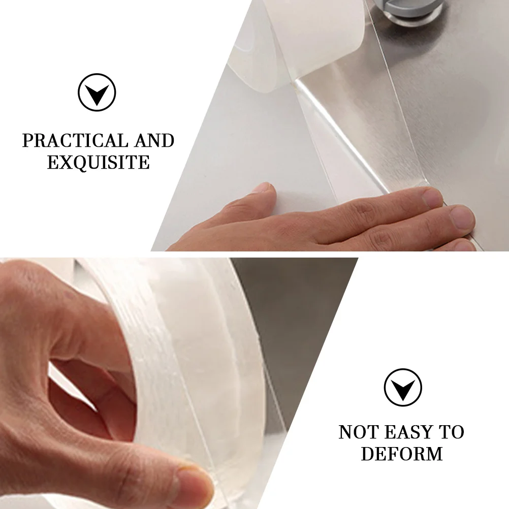 Ruban de calfeutrage auto-adhésif, étanchéité étanche pour baignoire, évier, lavabo, coin mural de cuisine, lacunes de salle de bains, revêtement d'étagère