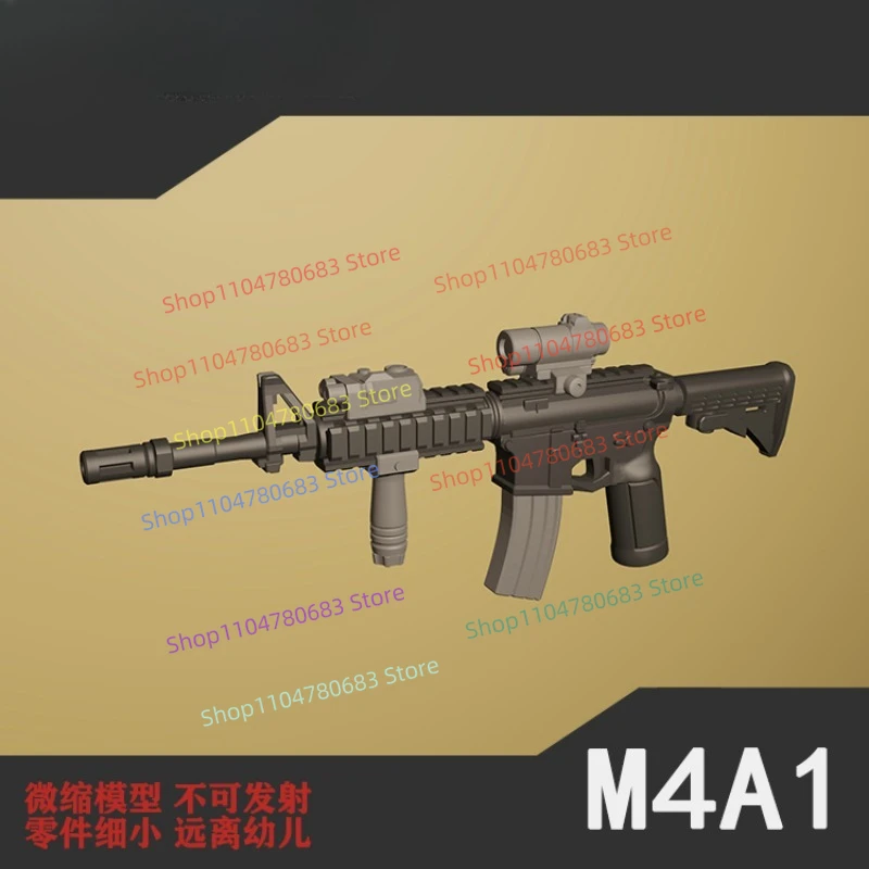 

MOC военный строительный блок кукла мини-кукла аксессуары M4A1 винтовка игрушка подарочные украшения коллекция