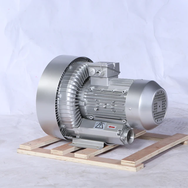 Fotografia 4: Ventilador de ar de estágio duplo vórtice de 5,5 kw para lago de peixes