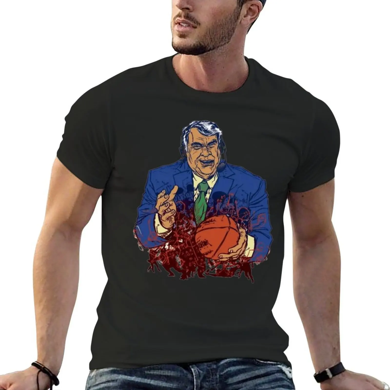 john Madden 1936-2021 T-Shirt blanks graphic tee shirt aesthetic clothes shirts graphic Men's t shirts