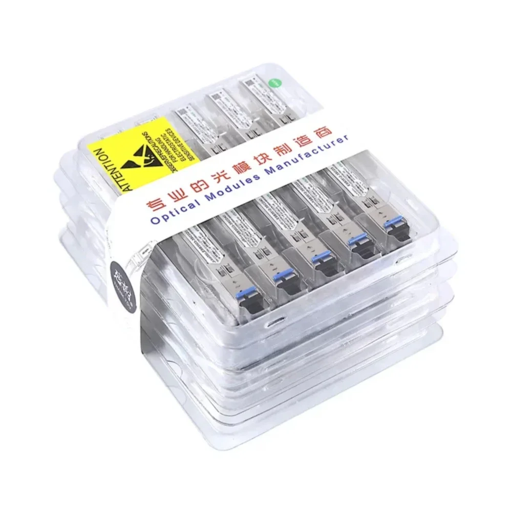Low Insertion Loss CH20 to CH59 DWDM SFP Transceiver Dual LC Connector for CATV