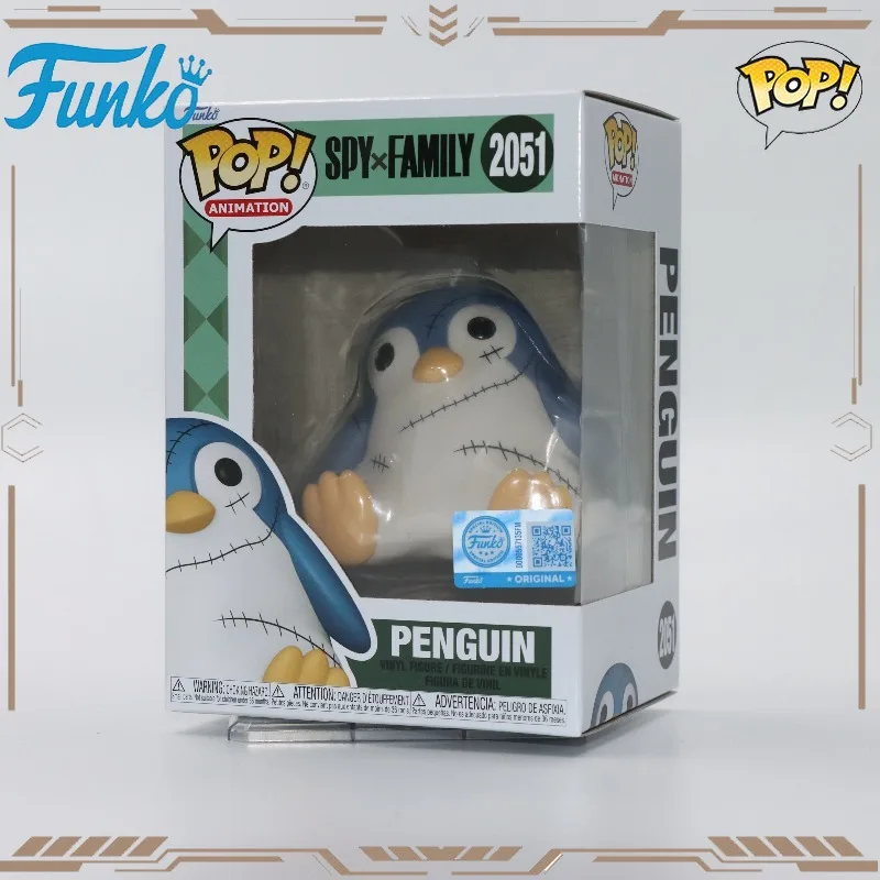 

Funko POP Original SPY×FAMILY Anime Figure Penguin 2051 Action Figure Toys for Boys Girls Gift Collectible Model Ornaments
