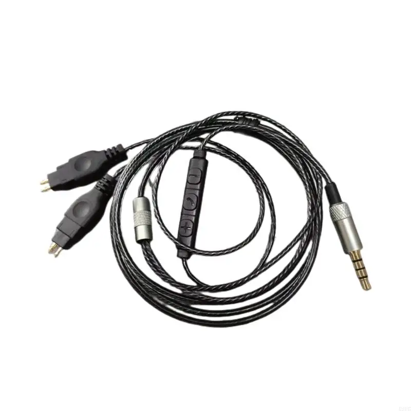 

K9FC Headphone Cable for HD580 HD650 Headset Upgrade Cable High-Quality PVC Material