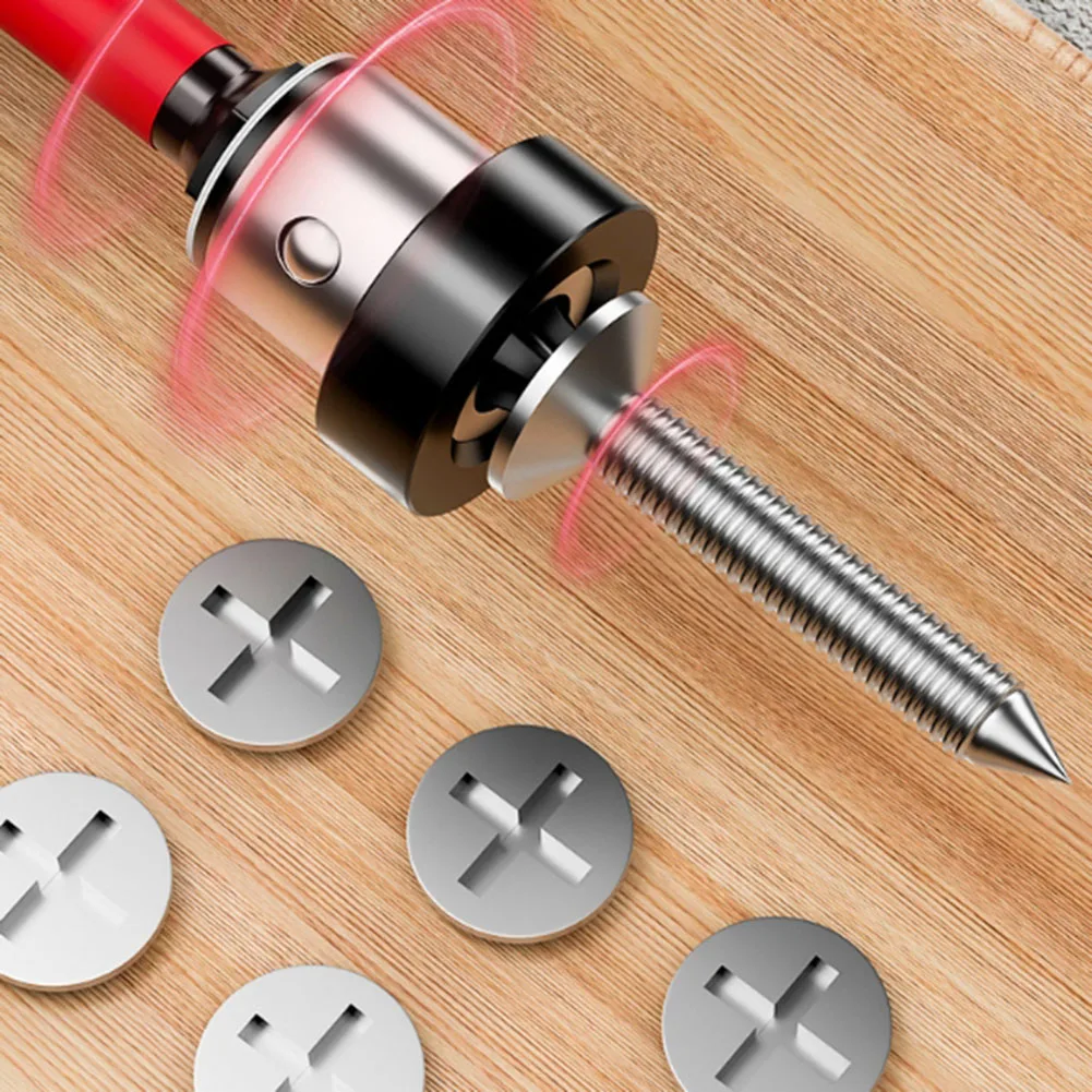 Five Piece Magnetic Screwdriver Bit Set Designed Specifically for Precision Work on Plasterboards Using Drills