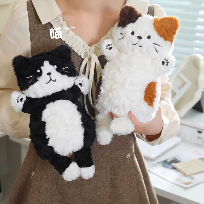 

30cm Kawaii Cat Plush Toy Doll Cute Big Cuddly Pillow Cushion cartoon Cat stuffed Doll For Kids Brithday Gifts