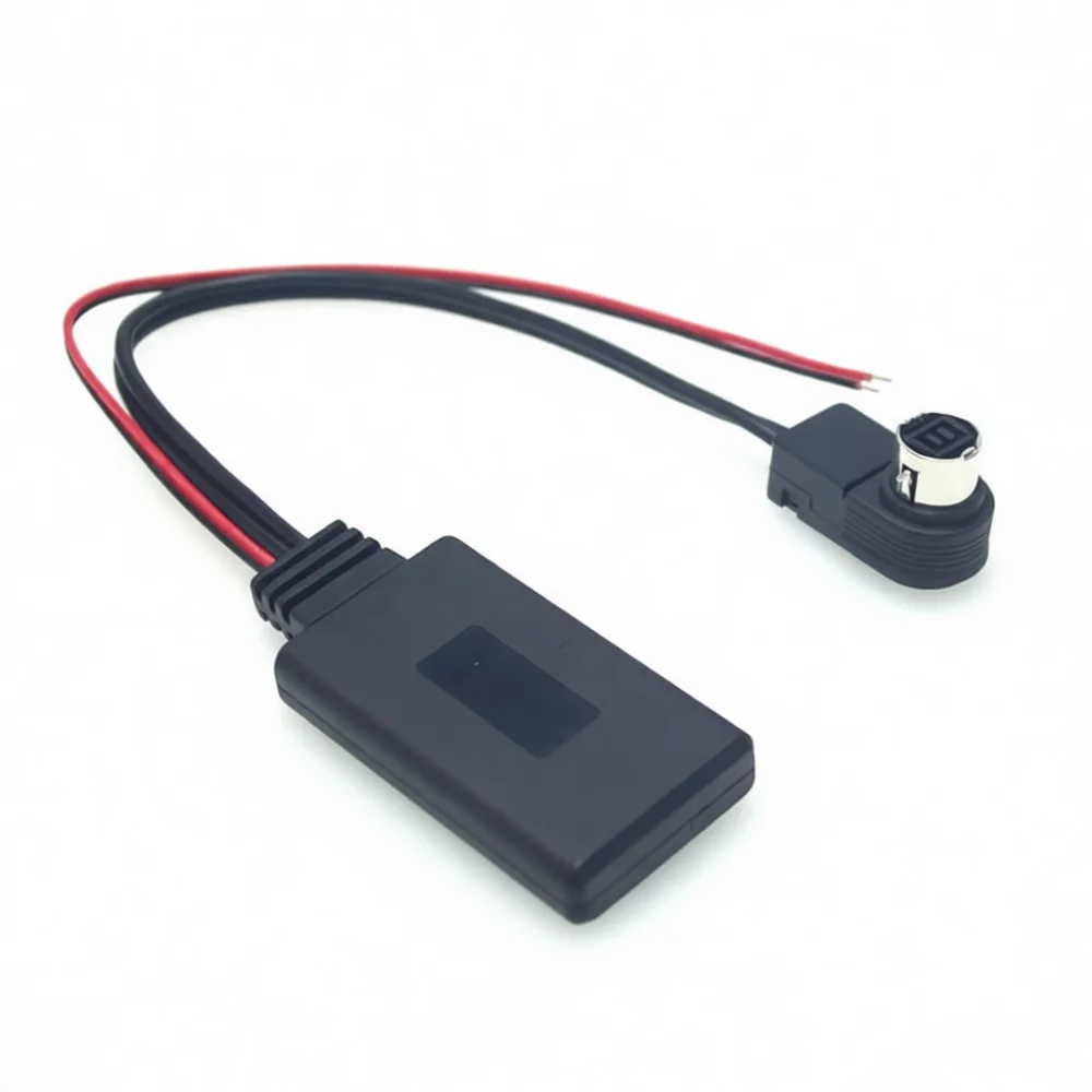 Car Bluetooth AUX Cable Module For Alpine Stereo Radio Head Unit Wireless Music Receiver Adapter With Microphone Function