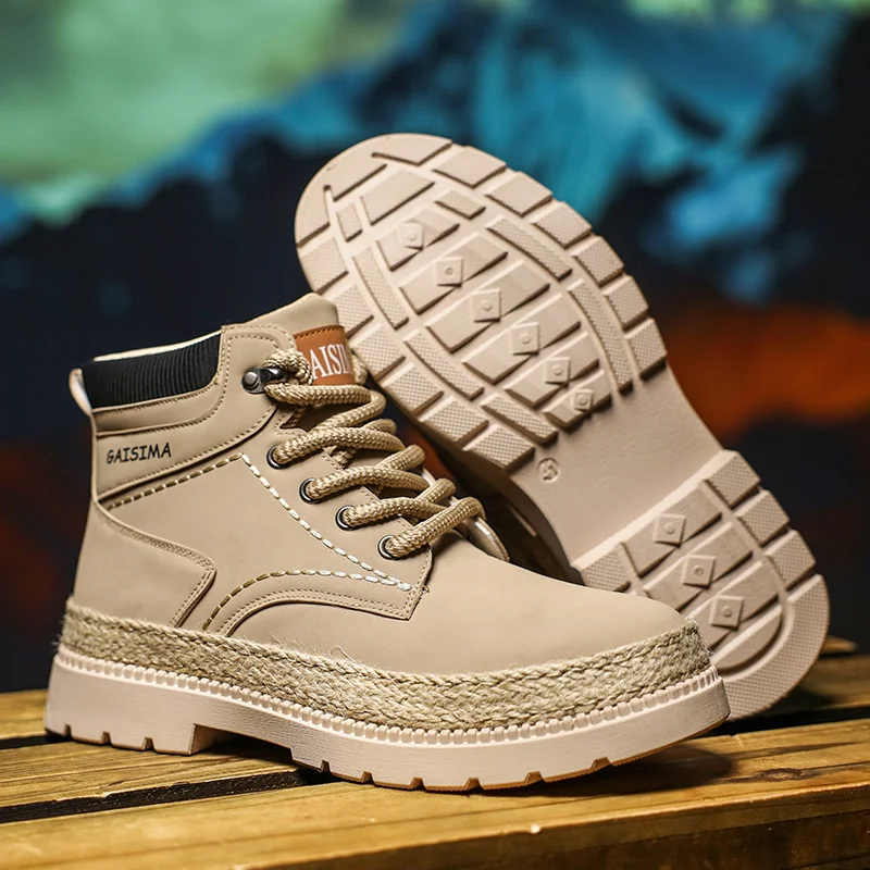 2025 Classic Bestseller High-Quality Unisex Outdoor Anti-Slip Hiking Boots Durable Mountaineering Boots Professional Trekking Bo