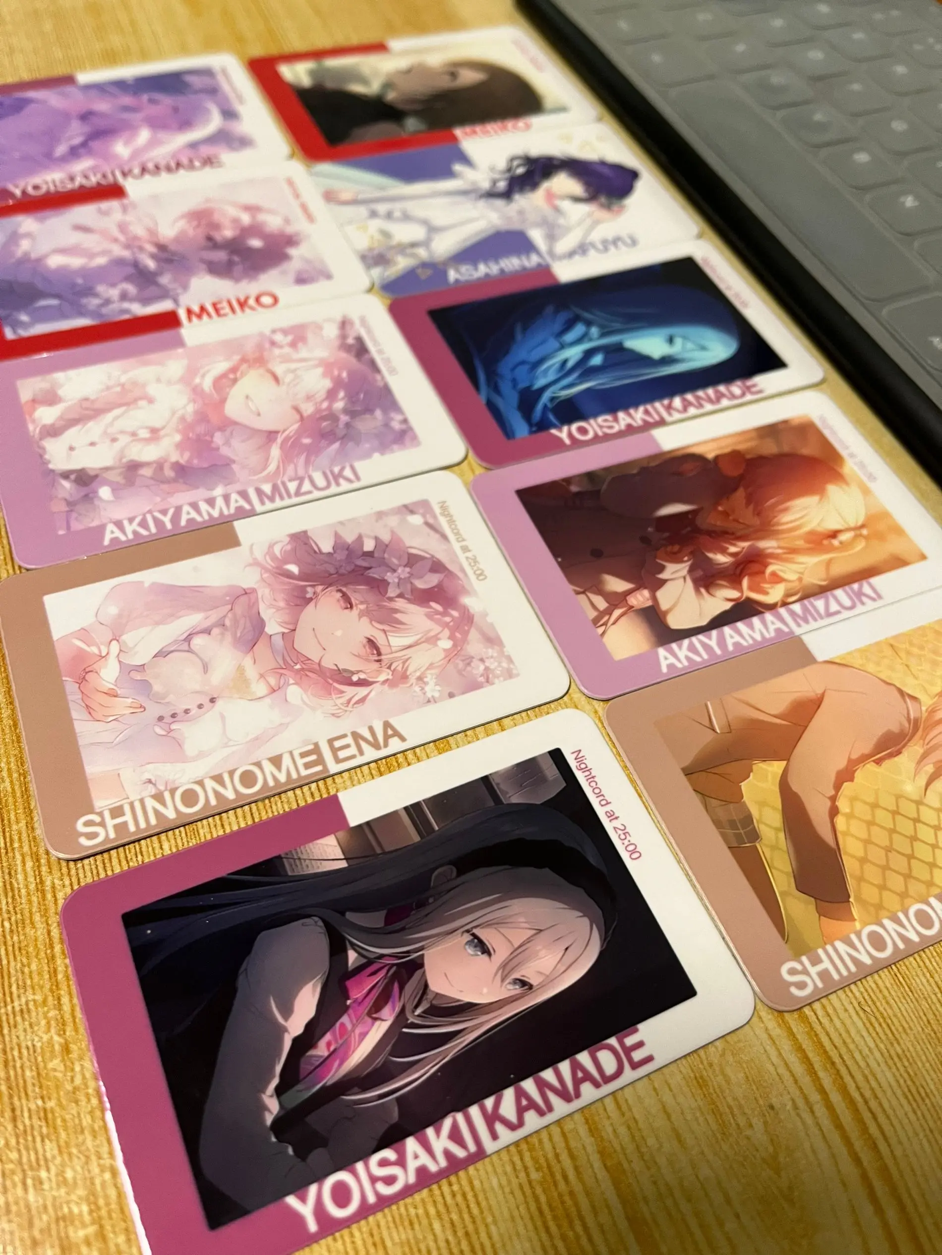 أنيمي Mzk Akiyama Mizuki Project Sekai Yoisaki Kanade Knd Shinonome Ena 25 Nightcord بطاقة بريدية جمع بطاقة صور صورة هدية