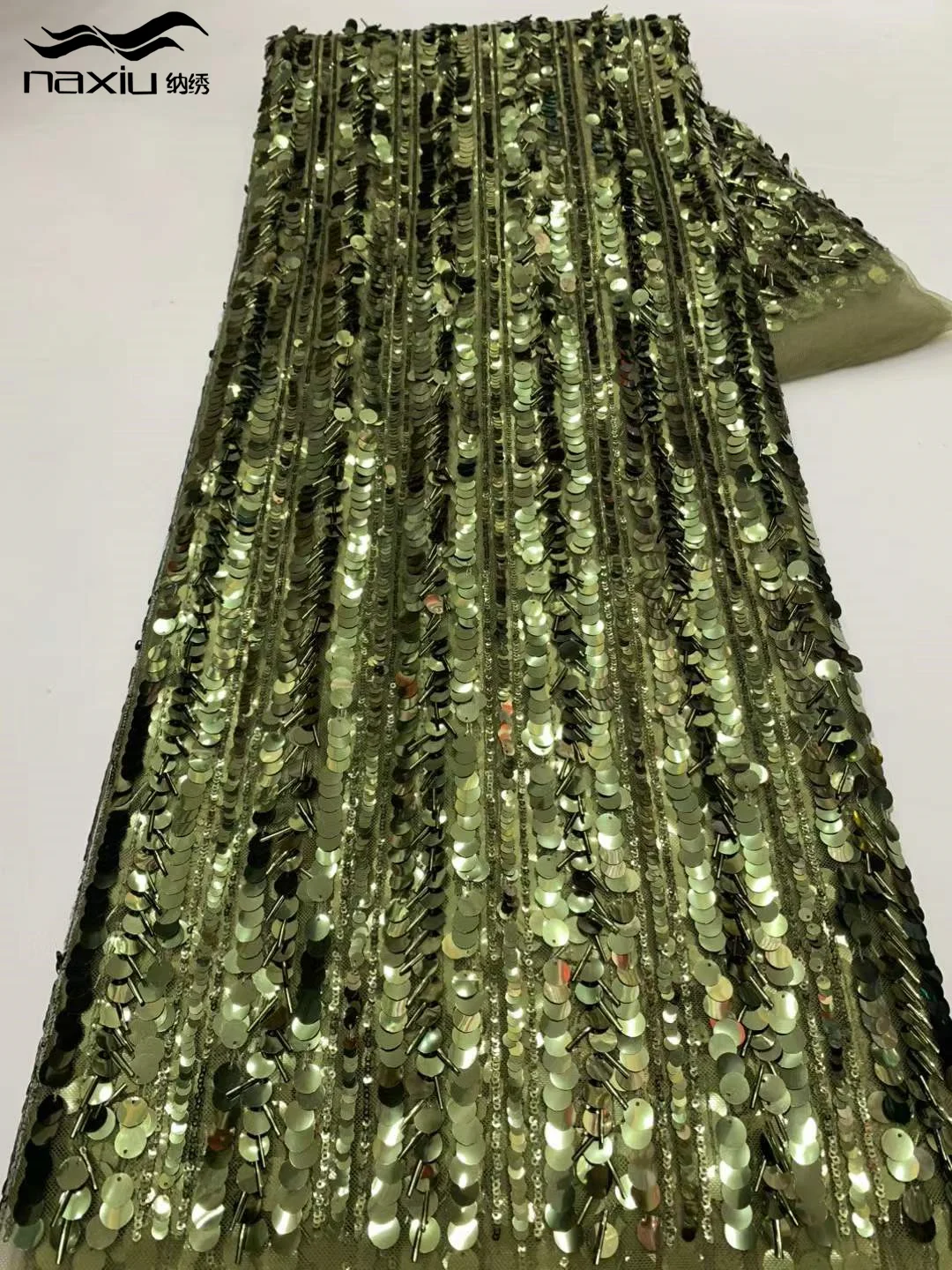 Madison 2025 Latest French Pink 3D Beaded Tulle Lace Fabric High Quality African Net Lace Fabrics Luxury Sequins For Dress