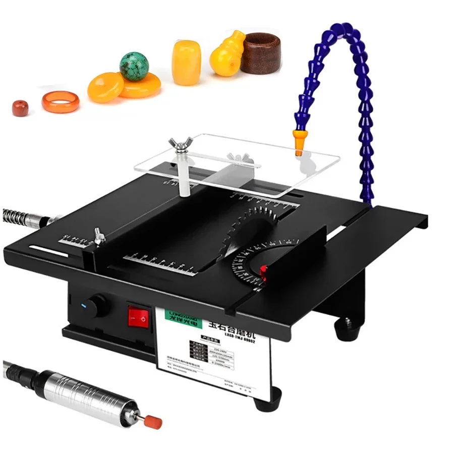 Jewelry Tools Equipment Gemstone Polishing Machine Powerful Gemstone Saw Cutting and Polishing Machine