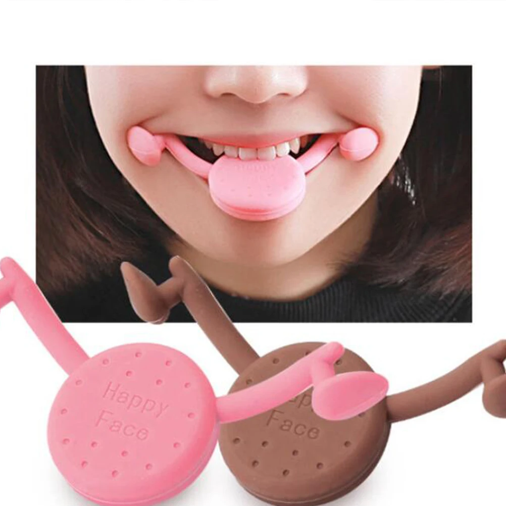 

Facial Lift Exerciser Training Tool Shaping Device Natural Smile Face Muscle Toner Stewardess Expressionless Portable Firming