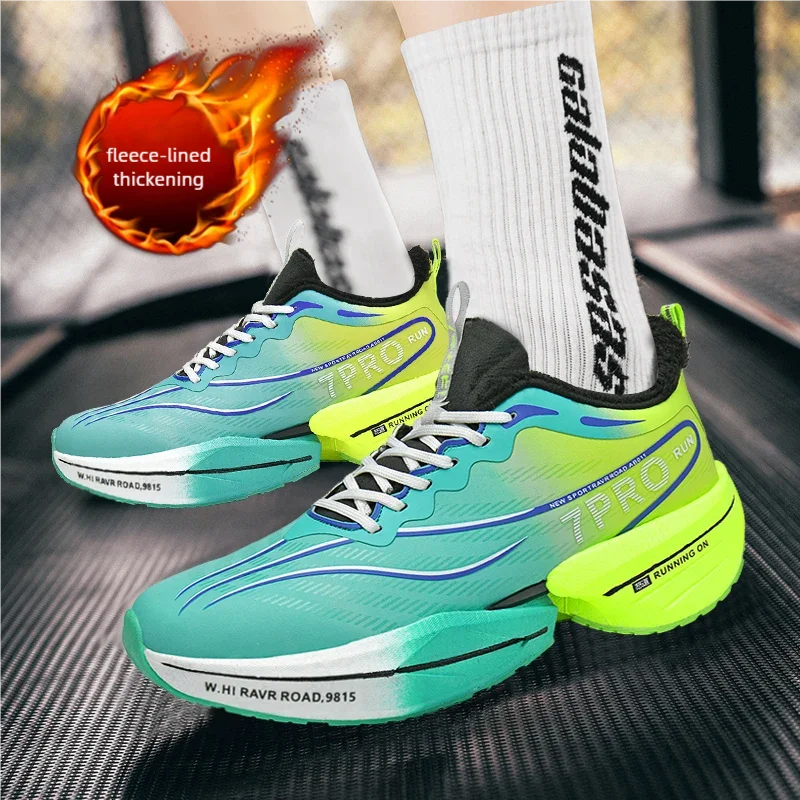 

Men's running shoes fashion breathable outdoor sports winter walking light summer women's fitness jogging shoes keep warm