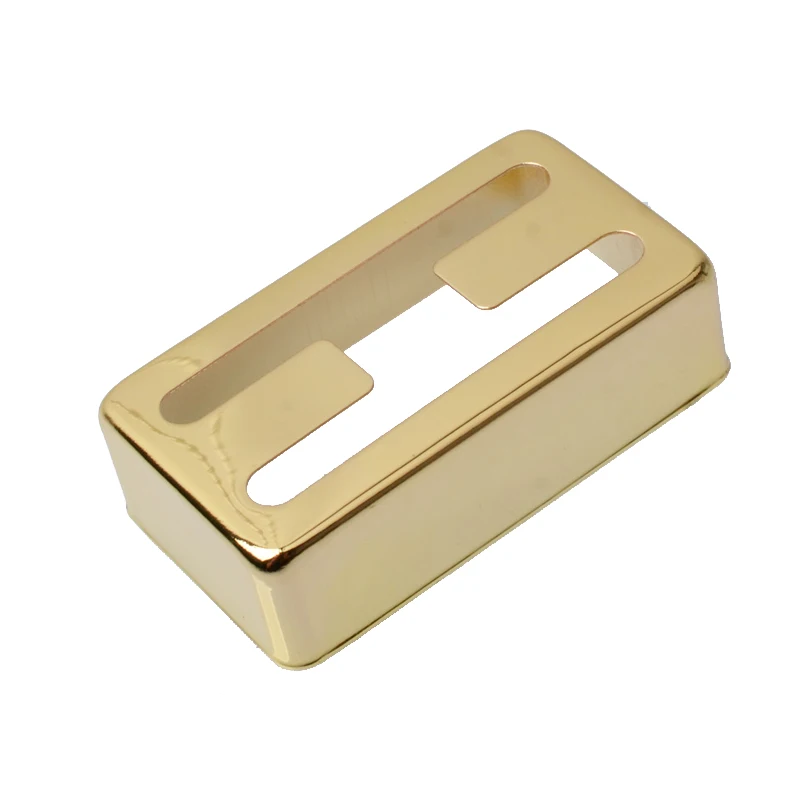 6Pcs Brass 70*39mm Pickup Covers /Lid/Shell/Top H Type For Electric Guitar/Metal Guitar Humbucker Covers Black/Gold/Chrome