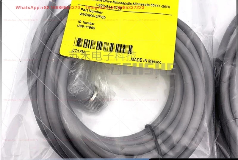 10PCS  WAK3-2/P00, WWAK4-5/P00, RKC4.4T-5/TEL sensor connection wire WKC4.4T-10